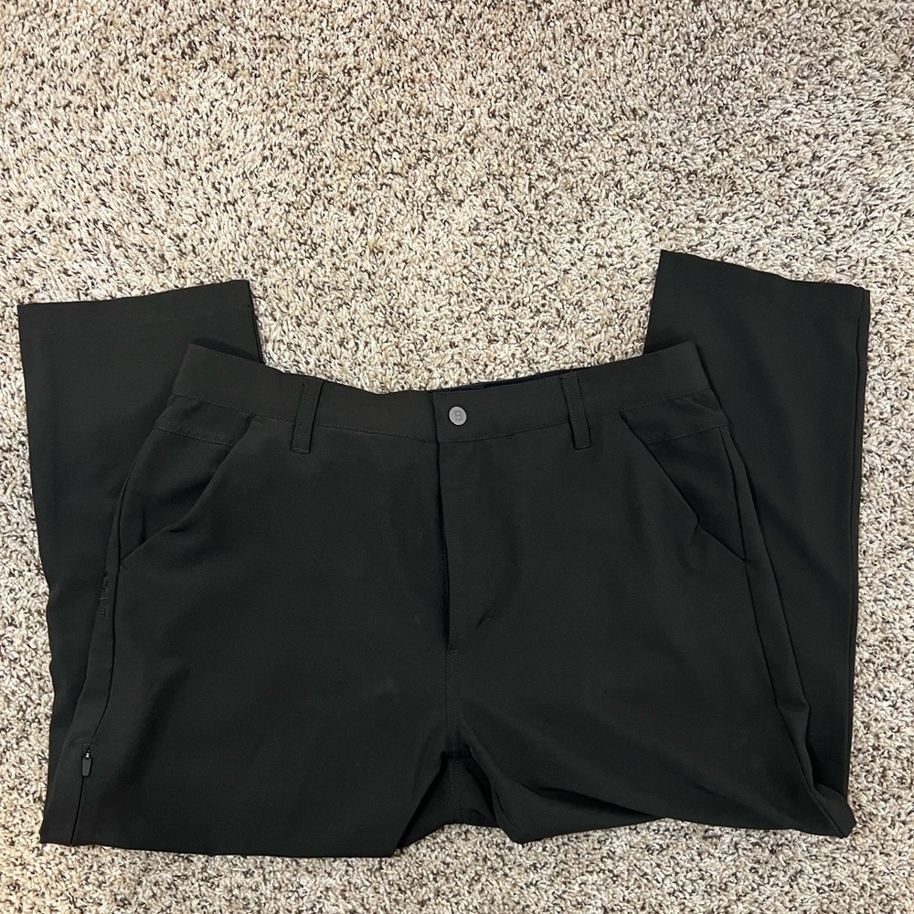 Black Dress Pants High Rise